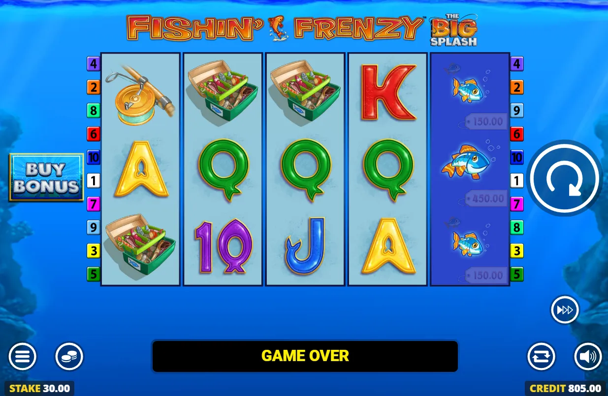 Fishin' Frenzy The Big Splash Slot